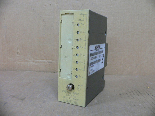Siemens 6ES5 431-8MA11 8 Point 24 VDC Input Module