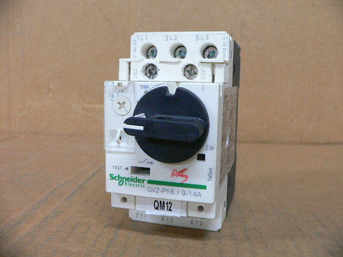 Schneider Electric GV2-P16 / 9-14A Manual Motor Starter 3 Pole