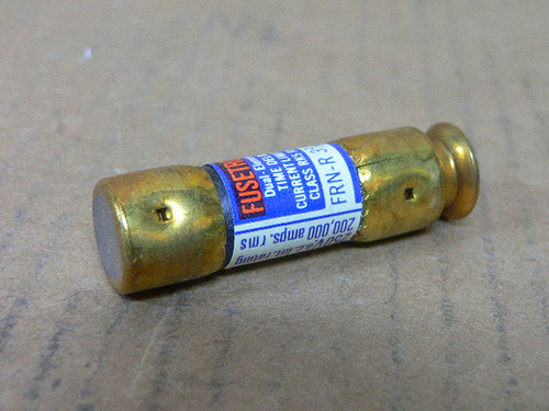 Bussmann FRN-R-3 2/10 Time-Delay Fuse Class RK5 3 2/10 Amps