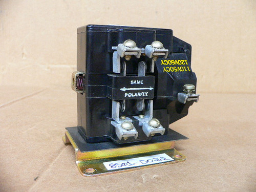 Square D 8501-DO22 AC Pilot Duty 10 Amp Relay 110/120V