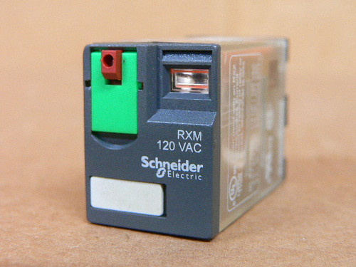 Schneider Electric RXM4AB1F7 120VAC Coil Cube Relay