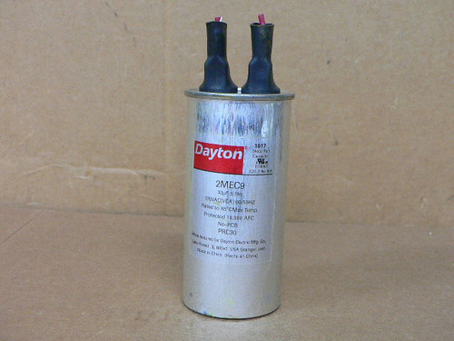 Dayton 2Mec9 Motor Run Capacitor
