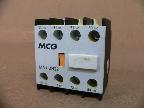 MCG MA1 DN22 Contactor