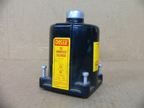 Decco 17-231 Oil Immersed Solenoid 115V 60 Cycles