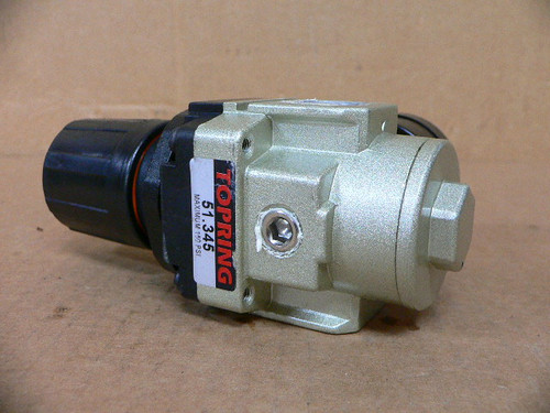 Topring 51.345 Airflo 300 5-125 PSI, 3/8 in. Compressed Air Regulator