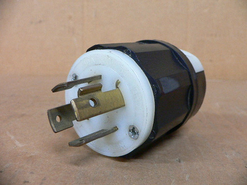 Leviton 2741 Locking Plug L17-30P 4W 600V 30A 3 Phase