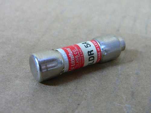 Littelfuse KLDR 5A CC Class KLDR Series Time-Delay Fuse 5A 600V