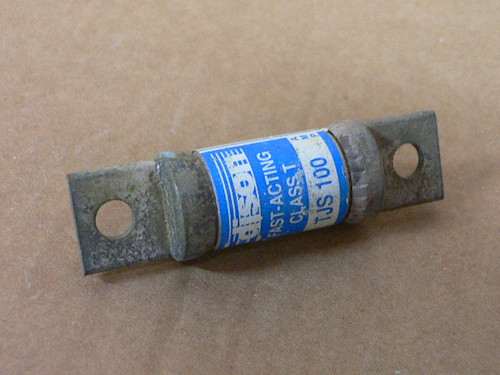 Edison TJS100 Fast-Acting Class T Fuse 100A