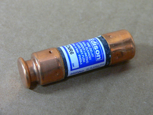 Bussmann ECNR6 6A Dual-Element Time-Delay Fuse