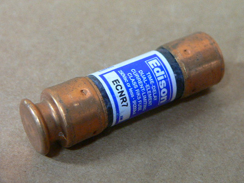 Bussmann ECNR7 7A Time Delay Current Limiting RK5 Type D Fuse