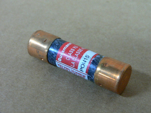 Bussmann PON15 15A Time Delay Low Voltage Fuse Class K5 250VAC