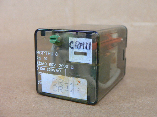 Feme RCPTFU 8 Relay 110V Coil