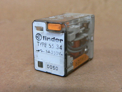Finder 55.34 General Purpose Relay 120VAC