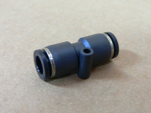 TOPRING 46.240 Maxfit Metric Polymer Push-to-Connect Fitting Straight Union 8mm