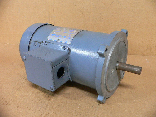 Leeson DC Magnet Motor 1/2HP 1750RPM 90VDC NSS56C TEFC 5A 18.0 Torque