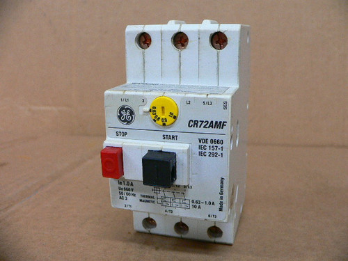 GE CR72AMF Starter Motor Protector 0.63-1.0A