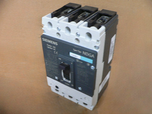 Siemens NDX3B125 3 Pole 125 Amp 600v Circuit Breaker