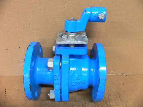 American Valve 3700 2" Class 125/150 Flanged Cast Iron Ball Valve
