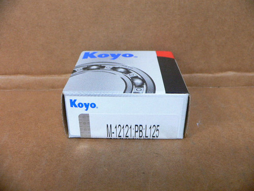 KOYO M12121 Needle Roller Bearing, Drawn Cup, Closed End, Open 3/4" x 1" x 5/8"