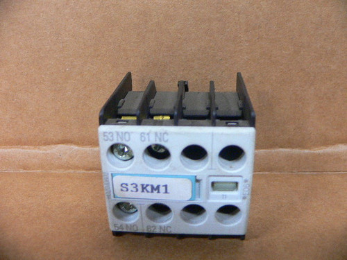 Siemens 3RH1911-1FA11 Auxiliary Contact Block 10A 240V Control Relay