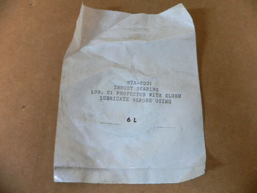 NTA-2031 Thrust Needle Roller Bearing Industrial Replacement Part