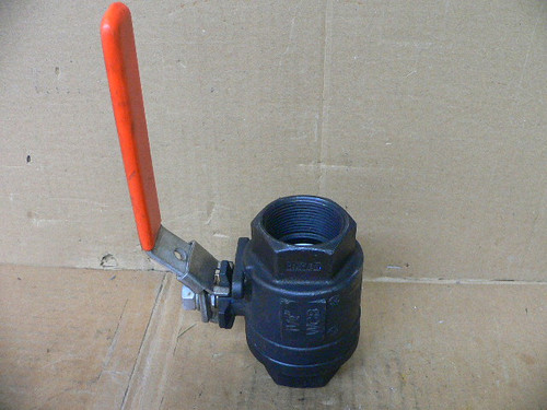 Crane Supply 1.5 Inch WCB Carbon Steel Industrial Valve with Threaded Connection