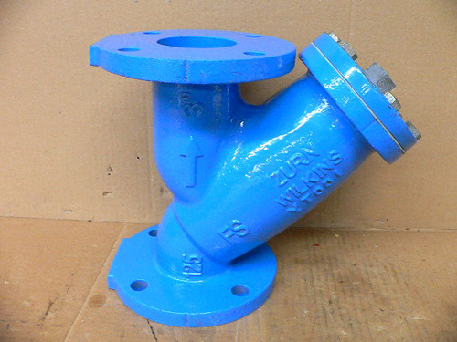 Zurn Wilkins FS 3-Inch Industrial Y-Type Strainer with Flanged Connections