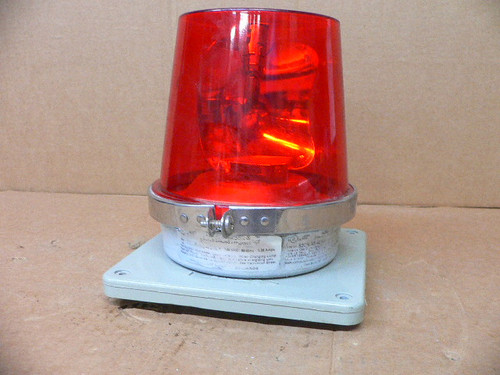 Edwards Adaptabeacon 52CR-N5-40WH 120VAC Red Warning Light