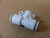 SMC KQ2T10-00A PBT Union Tee One Touch Fitting Size 10 Tube