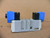 Parker H16VXBG0B9C Solenoid Valve Double Solenoid 3 Position Internal Pilot