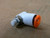 SMC AS1201F-M5-07 Speed Controller, 1/4" Tube Size (LOT OF 4)