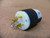 Hubbell HBL4720CCN Insulgrip Body Twist Lock Plug 15A 125V