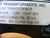 INSTRUMENT TRANSFORMERS INC 7SHT-801 CURRENT TRANSFORMER