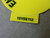 SPRECHER & SCHUH D7-15YSE112 PUSHBUTTON LEGEND PLATE, ESTOP RING, 60/22MM