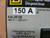 Square D KAL36150 150A CIRCUIT BREAKER W/ 9422RP1 OPERATING MECHANISM