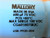MALLORY CG601U075R2C ALUMINUM ELECTROLYTIC CAPACITOR 600UF