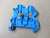 PHOENIX CONTACT UT 4 (LOT OF 100) TERMINAL BLOCK BLUE