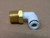 6mm x 3/8 PUSH TO CONNECT MALE ELBOW FITTING KQ2L06-03 SMC 3109 06 17