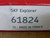 SKF 61824 Single Thrust Ball Bearing 120x150x16 mm