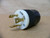 Marinco 30A 250V L6-30 Locking Plug