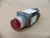 ALLEN BRADLEY 800MR-PT16KR PILOT LIGHT 110/120V 50/60HZ PUSH-TO-TEST Red