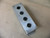 HOFFMAN F-406384 4 BUTTON PUSHBUTTON STATION STAINLESS STEEL