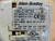 ALLEN BRADLEY 100-C16D01 CONTACTOR SCREW TERMINALS 7.5KW/400V 110v COIL