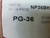 Techspan NP-36-BK Black Nylon Locking Nut Dome Connector PG36 NP36BK