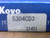 Koyo 5304CD3 Angular Contact Ball Bearing 20mm Bore 52mm OD 22.2mm W