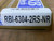RB 6304-2RS-NR Ball Bearing, Rubber Sealed with Snap Ring 20x52x15 mm