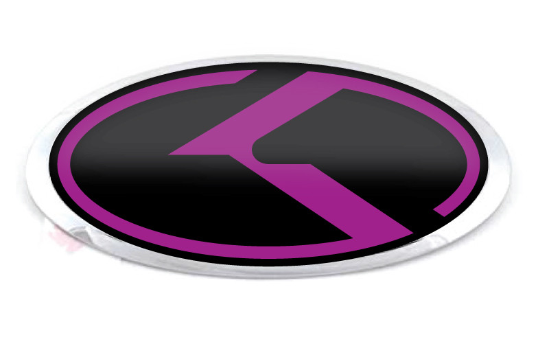 KIA OVERLAY K EMBLEM DECALS