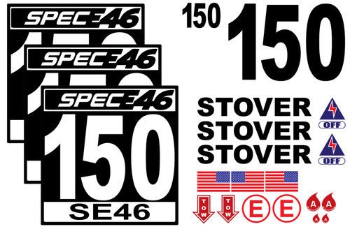 Spec E46 SCCA NASA number boards and racing vinyl decal package