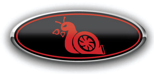 FORD FOCUS RS/ST TURBO SNAIL OVERLAY EMBLEM DECAL