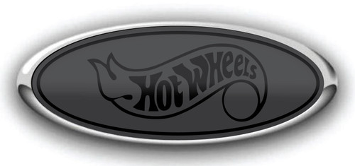 FORD HOTWHEELS OVERLAY EMBLEM DECALS 3PC KIT